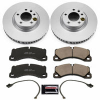 PowerStop Power Stop 11-18 Porsche Cayenne Front Z23 Evolution Sport Coated Brake Kit - Brakes Rotors & Pads