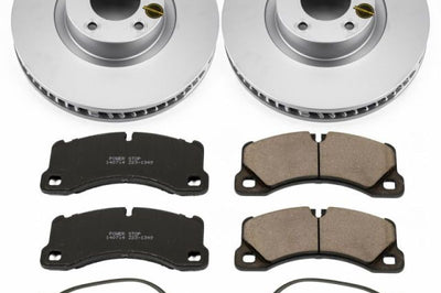 PowerStop Power Stop 11-18 Porsche Cayenne Front Z23 Evolution Sport Coated Brake Kit - Brakes Rotors & Pads