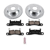 PowerStop Power Stop 11-18 Porsche Cayenne Rear Z23 Evolution Sport Brake Kit - Brakes Rotors & Pads