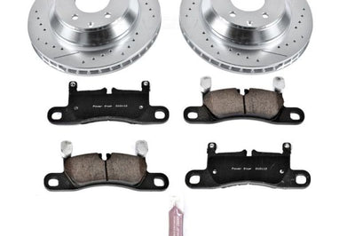 PowerStop Power Stop 11-18 Porsche Cayenne Rear Z23 Evolution Sport Brake Kit - Brakes Rotors & Pads