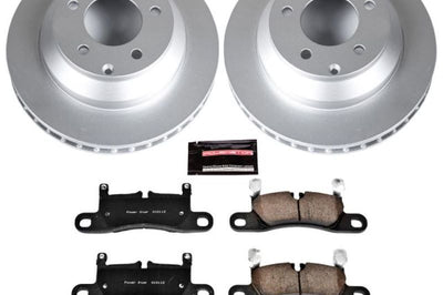 PowerStop Power Stop 11-18 Porsche Cayenne Rear Z23 Evolution Sport Coated Brake Kit - Brakes Rotors & Pads