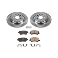 PowerStop Power Stop 11-18 Volvo S60 Rear Autospecialty Brake Kit - Brakes Rotors & Pads