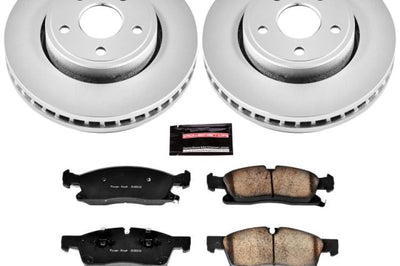 PowerStop Power Stop 11-19 Dodge Durango Front Z17 Evolution Geomet Coated Brake Kit - Brakes Rotors & Pads