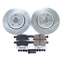 PowerStop Power Stop 11-19 Dodge Durango Front Z23 Evolution Sport Brake Kit - Brakes Rotors & Pads