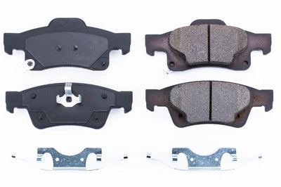 PowerStop Power Stop 11-19 Dodge Durango Rear Z17 Evolution Ceramic Brake Pads w/Hardware - Brakes Rotors &