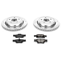PowerStop Power Stop 11-19 Dodge Durango Rear Z23 Evolution Sport Brake Kit - Brakes Rotors & Pads