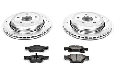 PowerStop Power Stop 11-19 Dodge Durango Rear Z23 Evolution Sport Brake Kit - Brakes Rotors & Pads