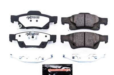 PowerStop Power Stop 11-19 Dodge Durango Rear Z36 Truck & Tow Brake Pads w/Hardware - Brakes Rotors