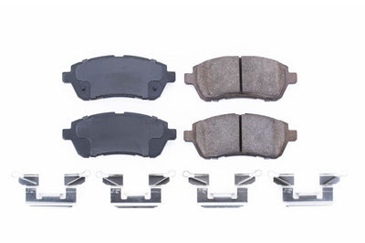 PowerStop Power Stop 11-19 Ford Fiesta Front Z17 Evolution Ceramic Brake Pads w/Hardware - Brakes Rotors &