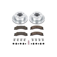 PowerStop Power Stop 11-20 GMC Sierra 3500 HD Rear Z36 Truck & Tow Brake Kit - Brakes Rotors Pads