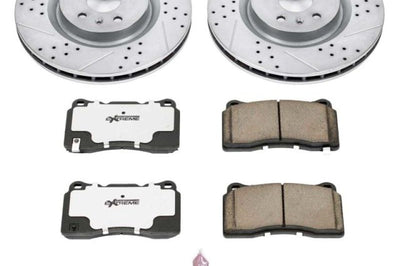 PowerStop Power Stop 12-13 Buick Regal Front Z26 Street Warrior Brake Kit - Brakes Rotors & Pads