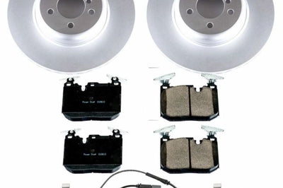 PowerStop Power Stop 12-15 BMW 335i Front Z23 Evolution Sport Coated Brake Kit - Brakes Rotors & Pads