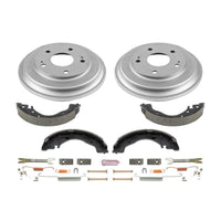 PowerStop Power Stop 12-15 Honda Civic Coupe Rear Autospecialty Drum Kit - Brakes Rotors & Pads
