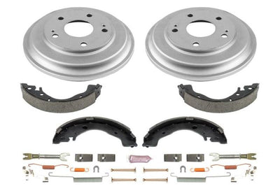 PowerStop Power Stop 12-15 Honda Civic Coupe Rear Autospecialty Drum Kit - Brakes Rotors & Pads