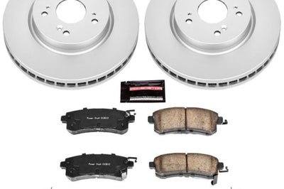 PowerStop Power Stop 12-15 Honda Crosstour Front Z17 Evolution Geomet Coated Brake Kit - Brakes Rotors & Pads