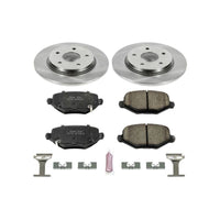 PowerStop Power Stop 12-16 Chrysler Town & Country Rear Autospecialty Brake Kit - Brakes Rotors Pads