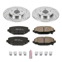PowerStop Power Stop 12-16 Chrysler Town & Country Rear Z23 Evolution Sport Brake Kit - Brakes Rotors Pads