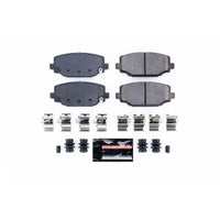 PowerStop Power Stop 12-16 Chrysler Town & Country Rear Z23 Evolution Sport Brake Pads w/Hardware - Brakes Rotors
