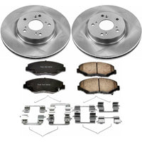 PowerStop Power Stop 12-16 Honda CR-V Front Autospecialty Brake Kit - Brakes Rotors & Pads