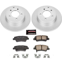 PowerStop Power Stop 12-17 Hyundai Azera Rear Z17 Evolution Geomet Coated Brake Kit - Brakes Rotors & Pads