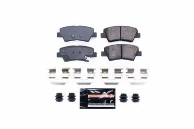PowerStop Power Stop 12-17 Hyundai Azera Rear Z23 Evolution Sport Brake Pads w/Hardware - Brakes Rotors &