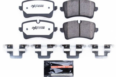 PowerStop Power Stop 12-18 Audi A6 Rear Z26 Extreme Street Brake Pads w/Hardware - Brakes Rotors &