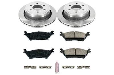 PowerStop Power Stop 12-18 Ford F-150 Rear Autospecialty Brake Kit - Brakes Rotors & Pads