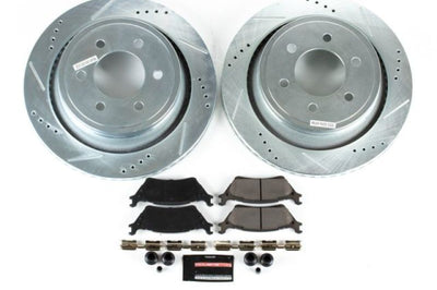 PowerStop Power Stop 12-18 Ford F-150 Rear Z23 Evolution Sport Brake Kit - Brakes Rotors & Pads