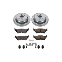 PowerStop Power Stop 12-18 Ford F-150 Rear Z36 Truck & Tow Brake Kit - Brakes Rotors Pads