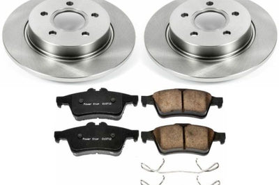 PowerStop Power Stop 12-18 Ford Focus Rear Autospecialty Brake Kit - Brakes Rotors & Pads
