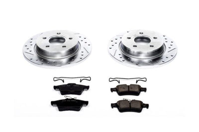 PowerStop Power Stop 12-18 Ford Focus Rear Z23 Evolution Sport Brake Kit - Brakes Rotors & Pads