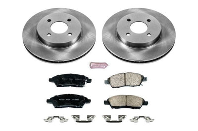 PowerStop Power Stop 12-18 Nissan Versa Front Autospecialty Brake Kit - Brakes Rotors & Pads