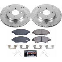 PowerStop Power Stop 12-18 Nissan Versa Front Z23 Evolution Sport Brake Kit - Brakes Rotors & Pads