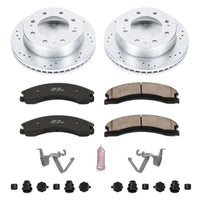 PowerStop Power Stop 12-19 Chevrolet Silverado 2500 HD Front Z23 Evolution Sport Brake Kit - Brakes Rotors & Pads
