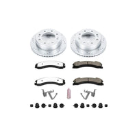 PowerStop Power Stop 12-19 Chevrolet Silverado 2500 HD Front Z36 Truck & Tow Brake Kit - Brakes Rotors Pads