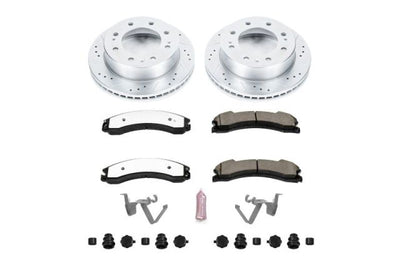 PowerStop Power Stop 12-19 Chevrolet Silverado 2500 HD Front Z36 Truck & Tow Brake Kit - Brakes Rotors Pads