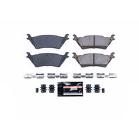 PowerStop Power Stop 12-19 Ford F-150 Rear Z23 Evolution Sport Brake Pads w/Hardware - Brakes Rotors &