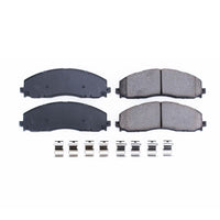 PowerStop Power Stop 12-19 Ford F-250 Super Duty Front Z17 Evolution Ceramic Brake Pads w/Hardware - Brakes Rotors &