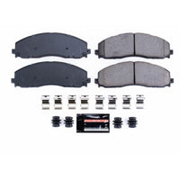 PowerStop Power Stop 12-19 Ford F-250 Super Duty Front Z23 Evolution Sport Brake Pads w/Hardware - Brakes Rotors &