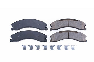 PowerStop Power Stop 12-19 GMC Sierra 2500 HD Front or Rear Z17 Evolution Ceramic Brake Pads w/Hardware - Brakes Rotors
