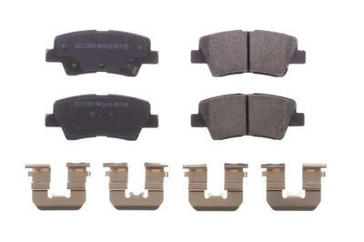 PowerStop Power Stop 12-19 Hyundai Accent Rear Z17 Evolution Ceramic Brake Pads w/Hardware - Brakes Rotors &