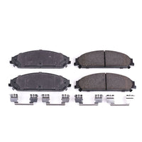 PowerStop Power Stop 13-14 Chrysler 200 Front Z17 Evolution Ceramic Brake Pads w/Hardware - Brakes Rotors &