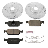 PowerStop Power Stop 13-14 Ford Focus Front Z23 Evolution Sport Brake Kit - Brakes Rotors & Pads