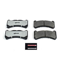 PowerStop Power Stop 13-14 Ford Mustang Front Z26 Extreme Street Brake Pads w/Hardware - Brakes Rotors &