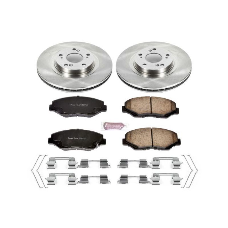 PowerStop Power Stop 13-15 Acura ILX Front Autospecialty Brake Kit - Brakes Rotors & Pads