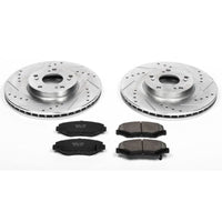 PowerStop Power Stop 13-15 Acura ILX Front Z23 Evolution Sport Brake Kit - Brakes Rotors & Pads