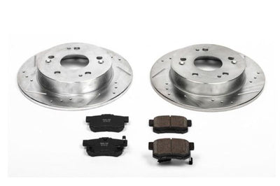 PowerStop Power Stop 13-15 Acura ILX Rear Z23 Evolution Sport Brake Kit - Brakes Rotors & Pads