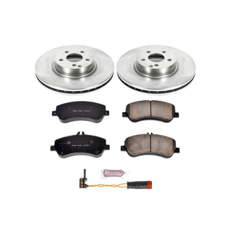 PowerStop Power Stop 13-15 Mercedes-Benz GLK250 Front Autospecialty Brake Kit - Brakes Rotors & Pads