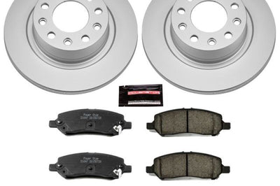 PowerStop Power Stop 13-16 Dodge Dart Rear Z17 Evolution Geomet Coated Brake Kit - Brakes Rotors & Pads