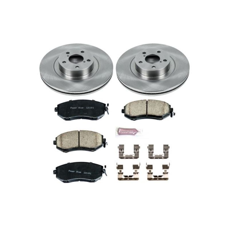 PowerStop Power Stop 13-16 Scion FR-S Front Autospecialty Brake Kit - Brakes Rotors & Pads